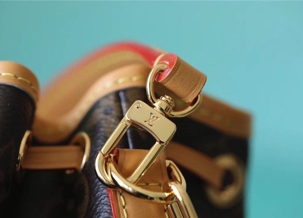 1:1 Replica Louis Vuitton LV Nano Noe Monogram Canvas Luxury Bag For Women M81266 - 16cm/6.3in