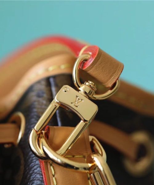 1:1 Replica Louis Vuitton LV Nano Noe Monogram Canvas Luxury Bag For Women M81266 - 16cm/6.3in