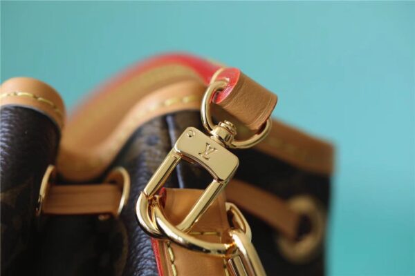 1:1 Replica Louis Vuitton LV Nano Noe Monogram Canvas Luxury Bag For Women M81266 - 16cm/6.3in