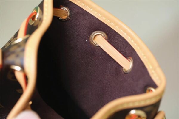 1:1 Replica Louis Vuitton LV Nano Noe Monogram Canvas Luxury Bag For Women M81266 - 16cm/6.3in