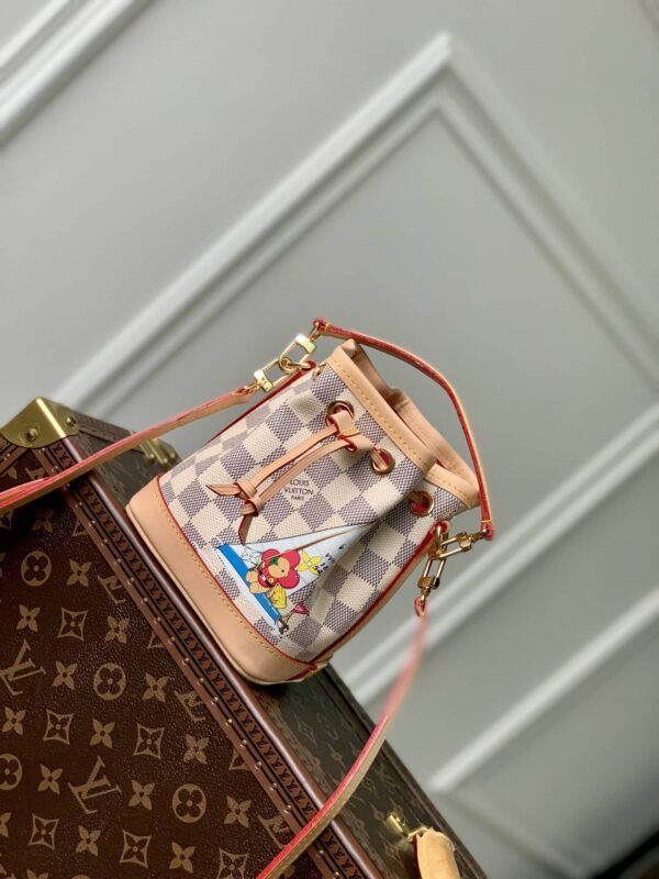 1:1 Replica Louis Vuitton LV Nano Noé Bag Luxury Bag For Women N40511- 5.1 Inches/ 12.9 Cm