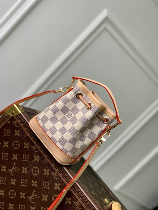 1:1 Replica Louis Vuitton LV Nano Noé Bag Luxury Bag For Women N40511- 5.1 Inches/ 12.9 Cm