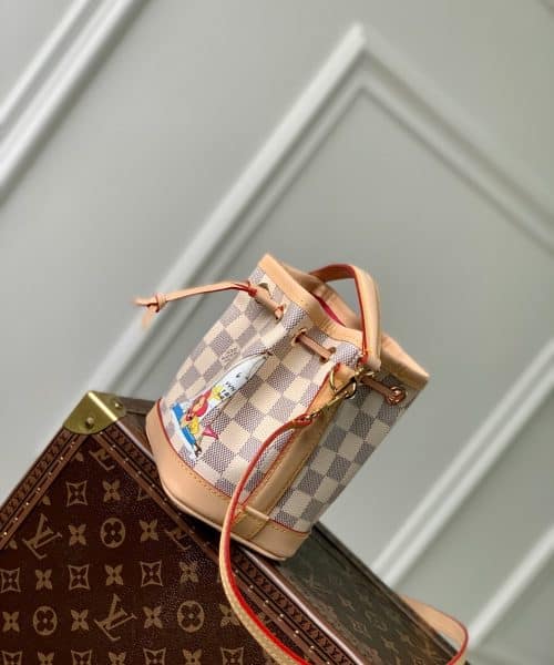 1:1 Replica Louis Vuitton LV Nano Noé Bag Luxury Bag For Women N40511- 5.1 Inches/ 12.9 Cm