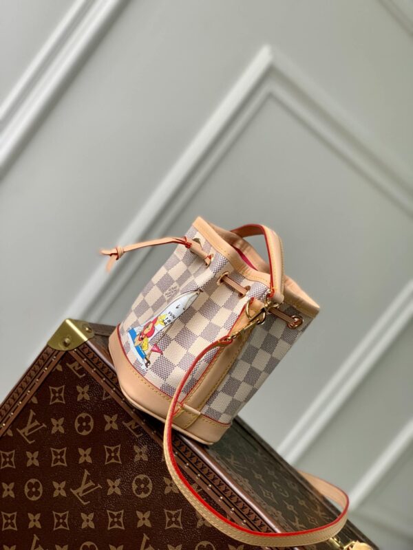 1:1 Replica Louis Vuitton LV Nano Noé Bag Luxury Bag For Women N40511- 5.1 Inches/ 12.9 Cm