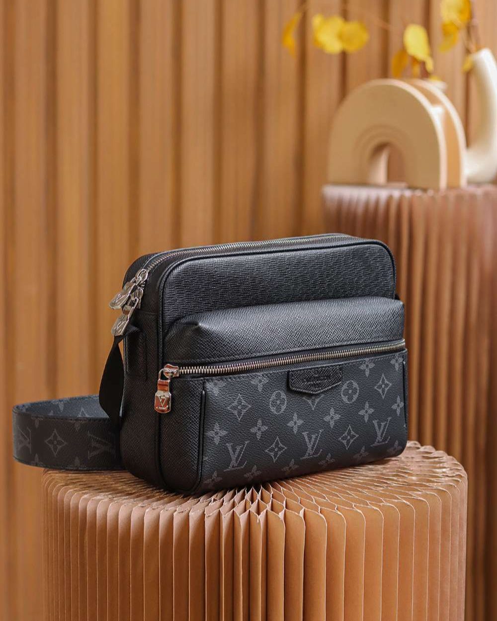 1:1 Replica Louis Vuitton LV Nano Speedy Brown Luxury Bag For Men M61252 - 16cm / 6.3in