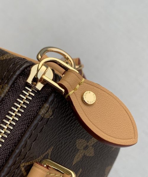1:1 Replica Louis Vuitton LV Nano Speedy Monogram Canvas Luxury Bag For Women M81085 - 6.3in/16cm