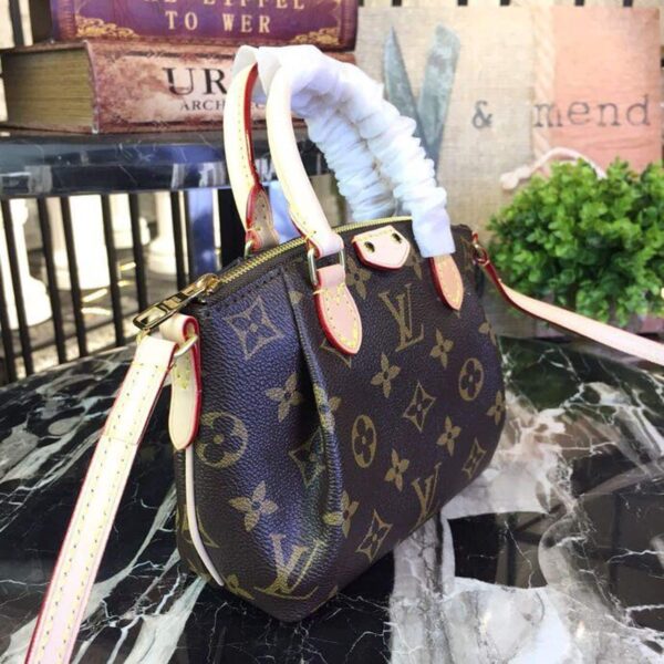 1:1 Replica Louis Vuitton LV Nano Turenne Monogram Canvas Luxury Bag For Women M61253 -  6.7in/17cm