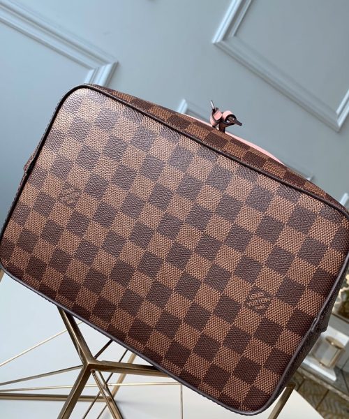 1:1 Replica Louis Vuitton LV NeoNoe MM Damier Ebene Canvas Luxury Bag For Women N40198 - 10.2in/26cm