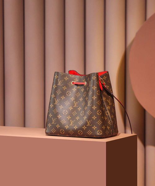 1:1 Replica Louis Vuitton LV NéoNoé MM Monogram Canvas Luxury Bag For Women M44021 - 26cm / 10.2in