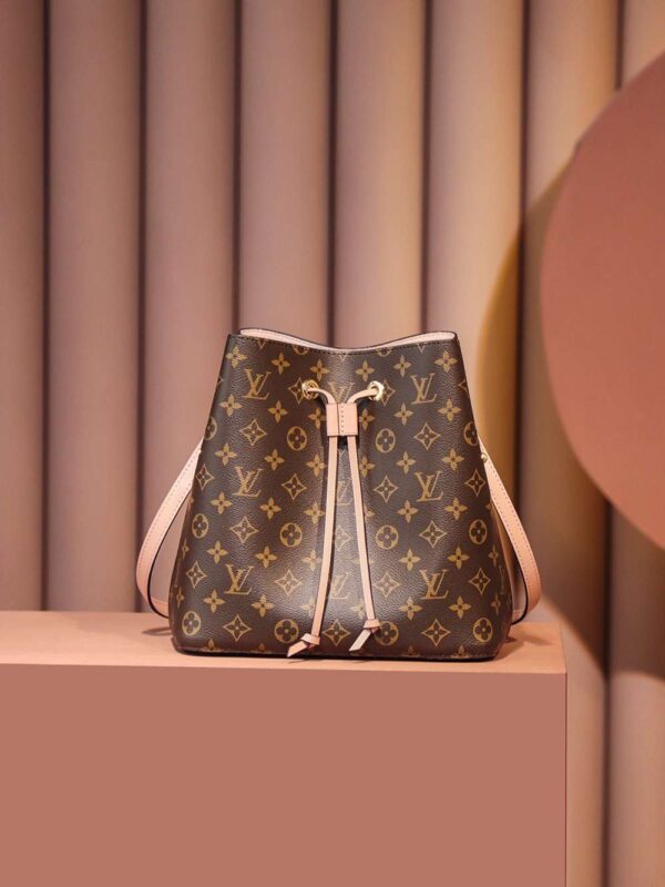 1:1 Replica Louis Vuitton LV NéoNoé MM Monogram Canvas Luxury Bag For Women M44022 - 26cm / 10.2in
