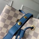 1:1 Replica Louis Vuitton LV NéoNoé MM Damier Azur Canvas Luxury Bag For Women N40153 - 10.2in/26cm