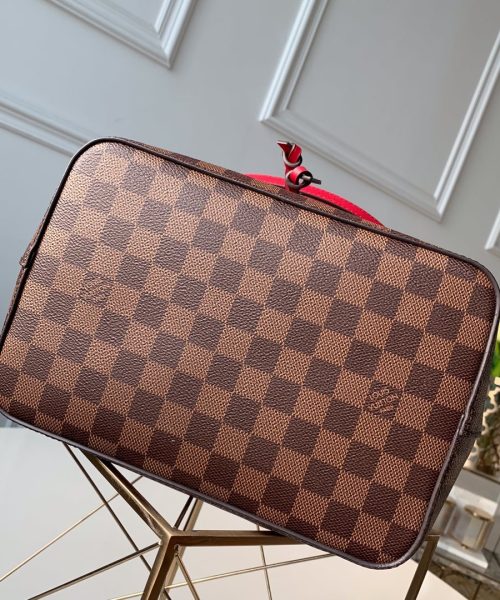 1:1 Replica Louis Vuitton LV NéoNoé MM Damier Ebene Canvas Luxury Bag For Women N40214 - 10.2in/26cm