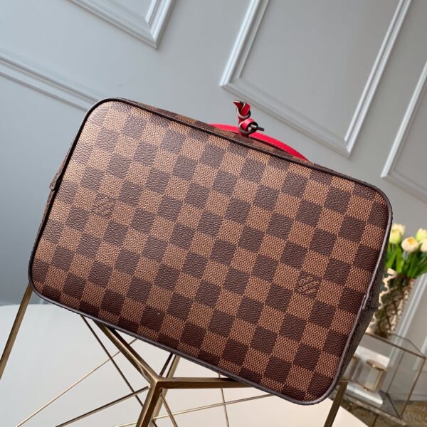 1:1 Replica Louis Vuitton LV NéoNoé MM Damier Ebene Canvas Luxury Bag For Women N40214 - 10.2in/26cm