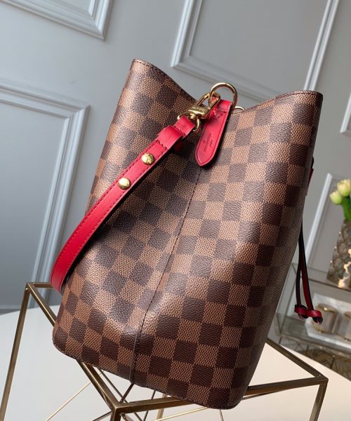 1:1 Replica Louis Vuitton LV NéoNoé MM Damier Ebene Canvas Luxury Bag For Women N40214 - 10.2in/26cm