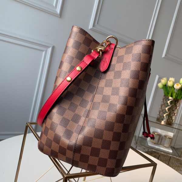 1:1 Replica Louis Vuitton LV NéoNoé MM Damier Ebene Canvas Luxury Bag For Women N40214 - 10.2in/26cm