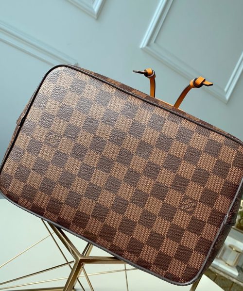 1:1 Replica Louis Vuitton LV NéoNoé MM Damier Ebene Canvas Luxury Bag For Women N40213 - 10.2in/26cm