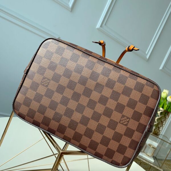 1:1 Replica Louis Vuitton LV NéoNoé MM Damier Ebene Canvas Luxury Bag For Women N40213 - 10.2in/26cm