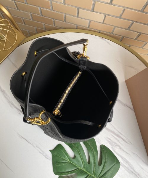 1:1 Replica Louis Vuitton LV NéoNoé MM Monogram Empreinte Leather Luxury Bag For Women M45256 - 10.2in/26cm