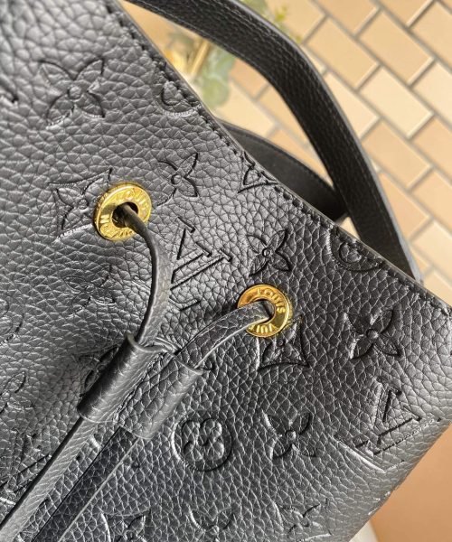 1:1 Replica Louis Vuitton LV NéoNoé MM Monogram Empreinte Leather Luxury Bag For Women M45256 - 10.2in/26cm