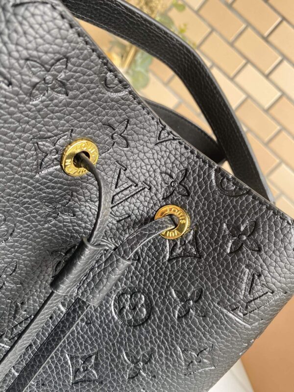 1:1 Replica Louis Vuitton LV NéoNoé MM Monogram Empreinte Leather Luxury Bag For Women M45256 - 10.2in/26cm