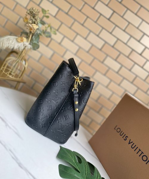 1:1 Replica Louis Vuitton LV NéoNoé MM Monogram Empreinte Leather Luxury Bag For Women M45256 - 10.2in/26cm