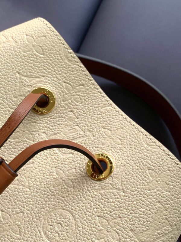 1:1 Replica Louis Vuitton LV NéoNoé MM Monogram Empreinte Leather Luxury Bag For Women M45307 - 10.2in/26cm