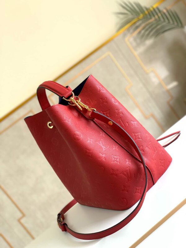 1:1 Replica Louis Vuitton LV NéoNoé MM Monogram Empreinte Leather Luxury Bag For Women - 10.2in/26cm