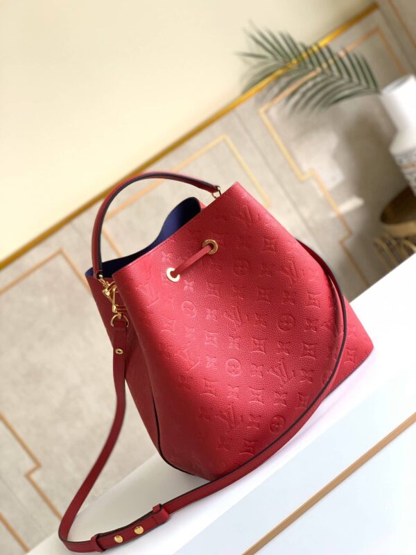1:1 Replica Louis Vuitton LV NéoNoé MM Monogram Empreinte Leather Luxury Bag For Women - 10.2in/26cm