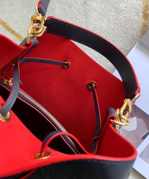 1:1 Replica Louis Vuitton LV NéoNoé MM Monogram Empreinte Leather Luxury Bag For Women - 10.2in/26cm