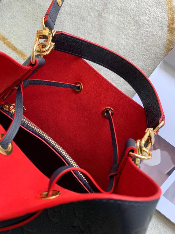 1:1 Replica Louis Vuitton LV NéoNoé MM Monogram Empreinte Leather Luxury Bag For Women - 10.2in/26cm