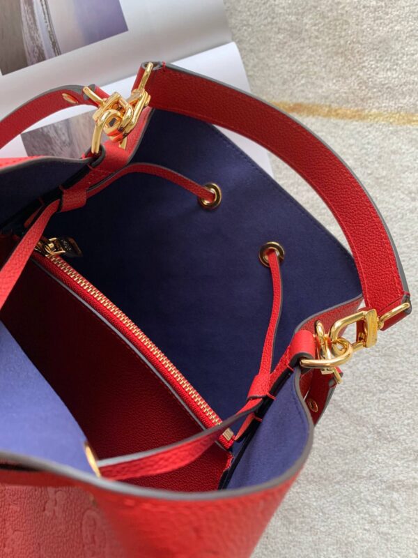 1:1 Replica Louis Vuitton LV NéoNoé MM Monogram Empreinte Leather Luxury Bag For Women - 10.2in/26cm