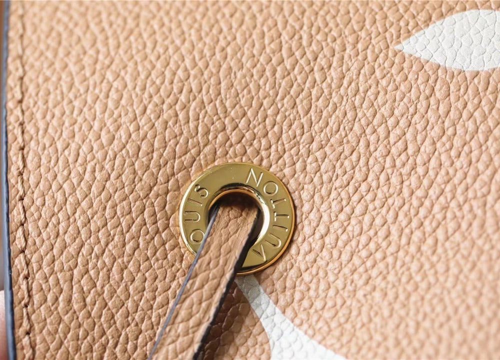 1:1 Replica Louis Vuitton LV NeoNoe MM Monogram Empreinte Leather Luxury Bag For Women M45808 - 10.2in/26cm