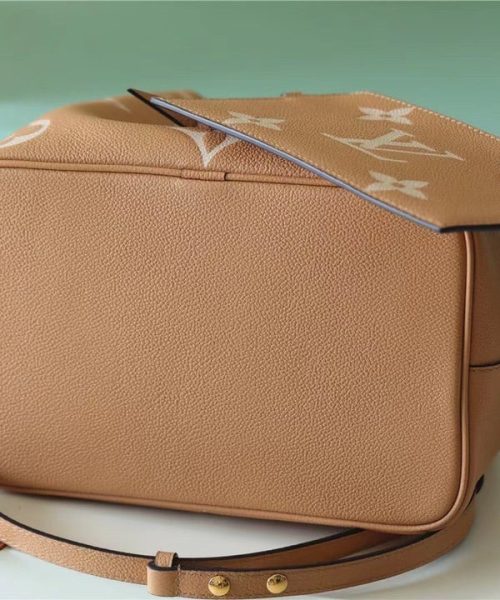 1:1 Replica Louis Vuitton LV NeoNoe MM Monogram Empreinte Leather Luxury Bag For Women M45808 - 10.2in/26cm