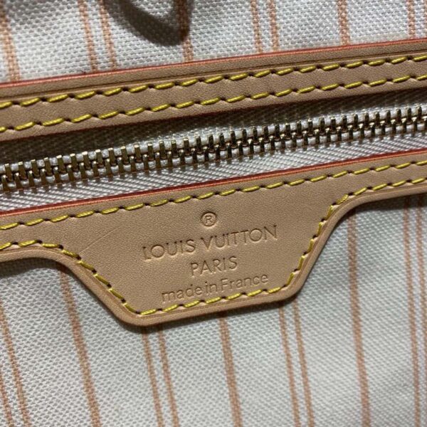 1:1 Replica Louis Vuitton LV Neverfull GM Damier Azur Canvas Luxury Bag For Women N41360 - 15.4in/39cm