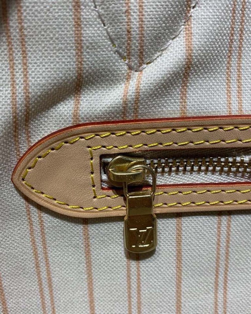 1:1 Replica Louis Vuitton LV Neverfull GM Damier Azur Canvas Luxury Bag For Women N41360 - 15.4in/39cm