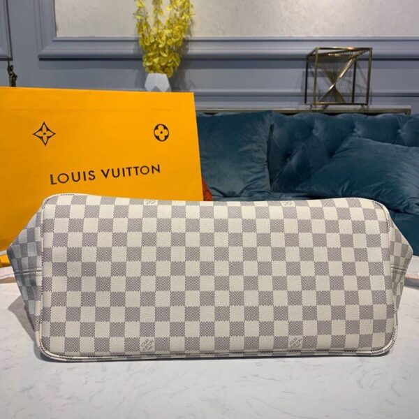 1:1 Replica Louis Vuitton LV Neverfull GM Damier Azur Canvas Luxury Bag For Women N41604 - 15.4in/39cm