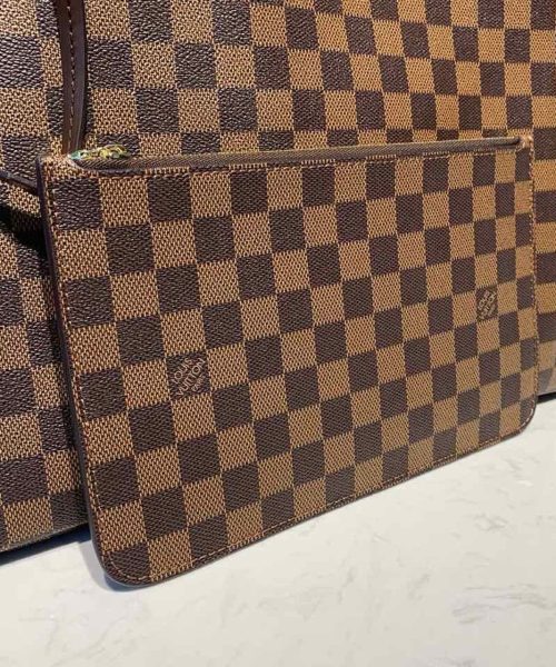1:1 Replica Louis Vuitton LV Neverfull GM Damier Ebene Canvas Luxury Bag For Women N41357 - 15.7in/40cm