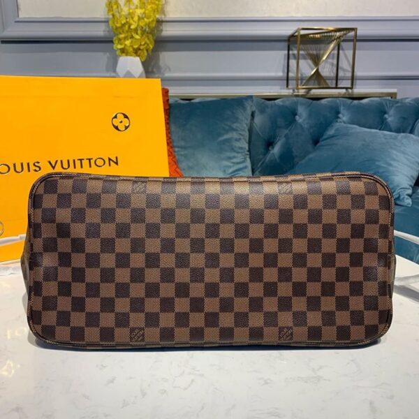 1:1 Replica Louis Vuitton LV Neverfull GM Damier Ebene Canvas Luxury Bag For Women N41357 - 15.7in/40cm