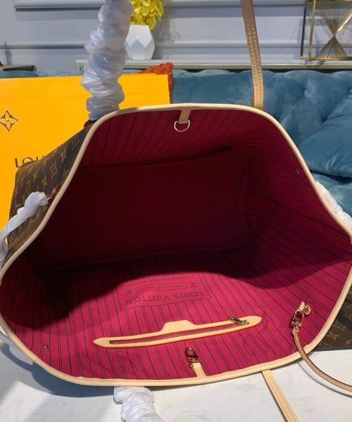 1:1 Replica Louis Vuitton LV Neverfull GM Monogram Canvas Luxury Bag For Women M41180 - 15.7in/39cm