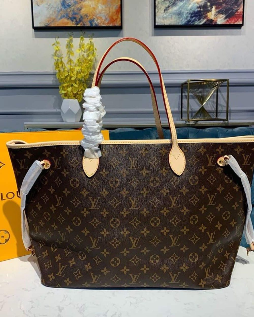 1:1 Replica Louis Vuitton LV Neverfull GM Monogram Canvas Luxury Bag For Women M41180 - 15.7in/39cm
