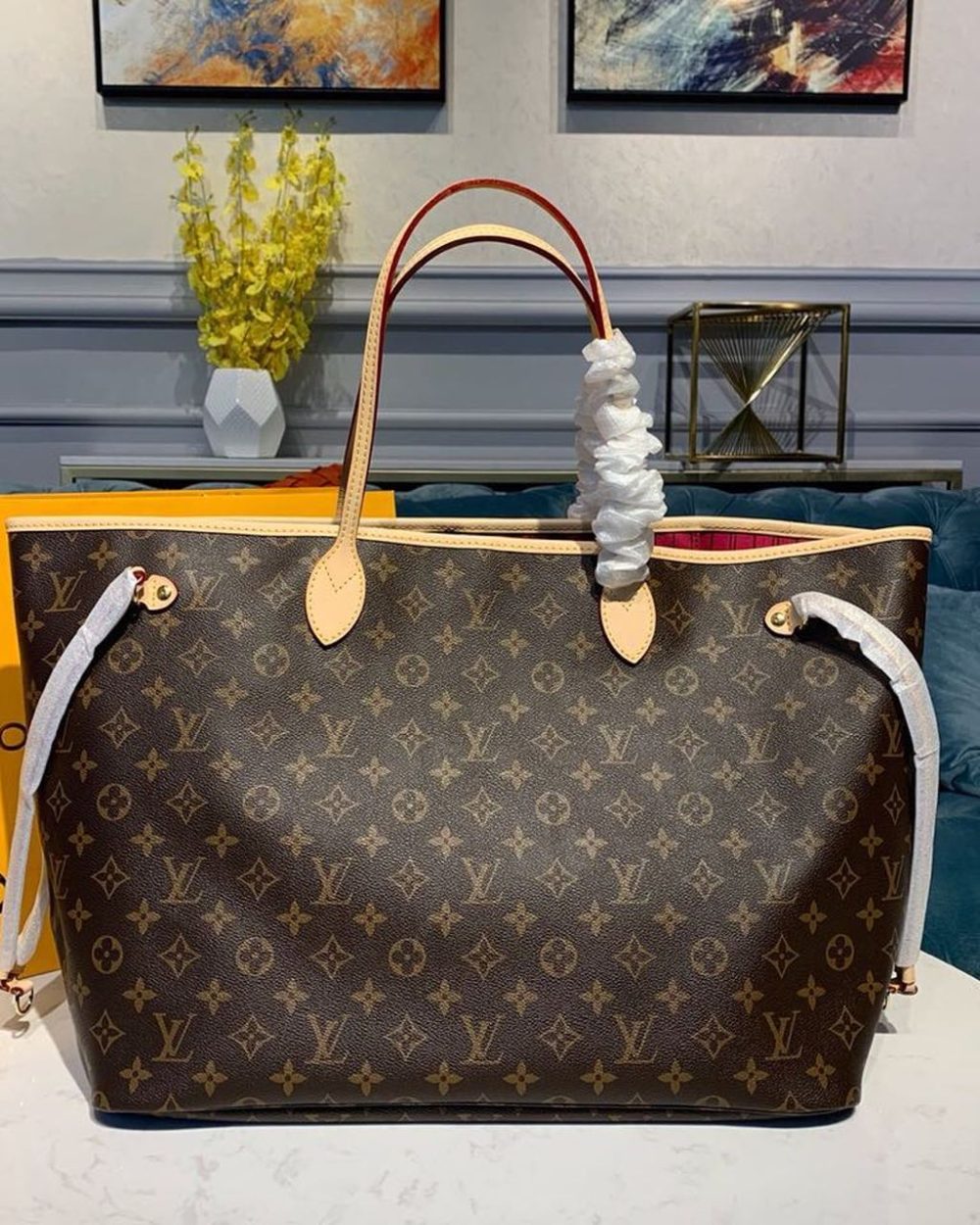 1:1 Replica Louis Vuitton LV Neverfull GM Monogram Canvas Luxury Bag For Women M41180 - 15.7in/39cm