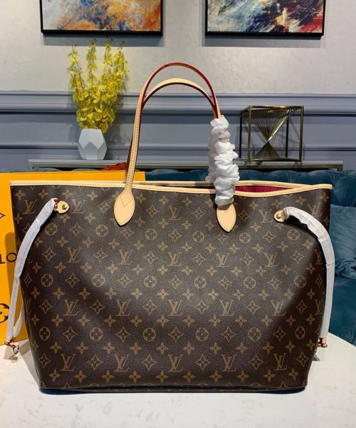 1:1 Replica Louis Vuitton LV Neverfull GM Monogram Canvas Luxury Bag For Women M41180 - 15.7in/39cm