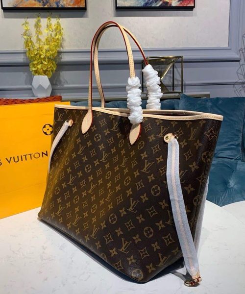1:1 Replica Louis Vuitton LV Neverfull GM Monogram Canvas Luxury Bag For Women - 15.7in/40cm  M41181