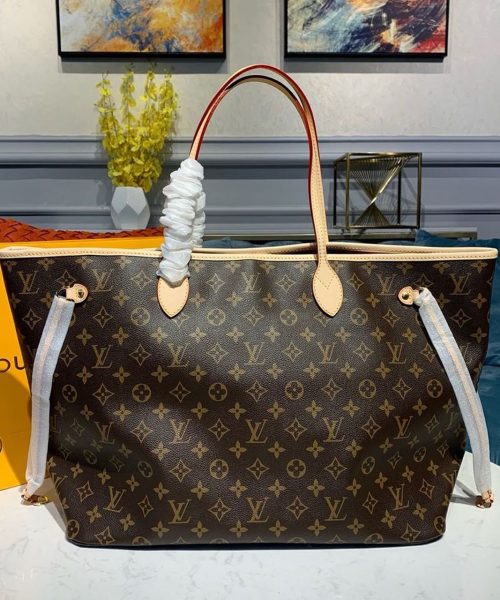 1:1 Replica Louis Vuitton LV Neverfull GM Monogram Canvas Luxury Bag For Women - 15.7in/40cm  M41181