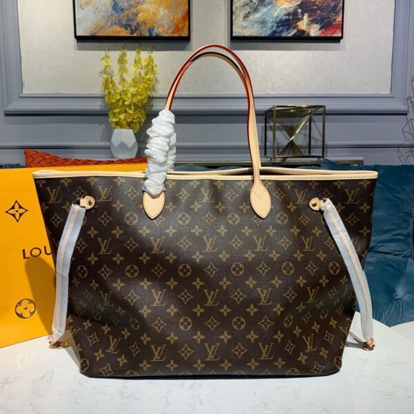 1:1 Replica Louis Vuitton LV Neverfull GM Monogram Canvas Luxury Bag For Women - 15.7in/40cm  M41181