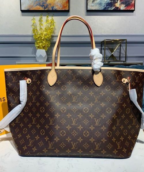 1:1 Replica Louis Vuitton LV Neverfull GM Monogram Canvas Luxury Bag For Women M40990 - 15.7in/39cm