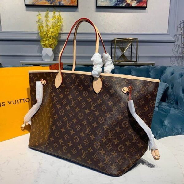1:1 Replica Louis Vuitton LV Neverfull GM Monogram Canvas Luxury Bag For Women M40990 - 15.7in/39cm