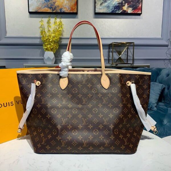 1:1 Replica Louis Vuitton LV Neverfull GM Monogram Canvas Luxury Bag For Women M40990 - 15.7in/39cm