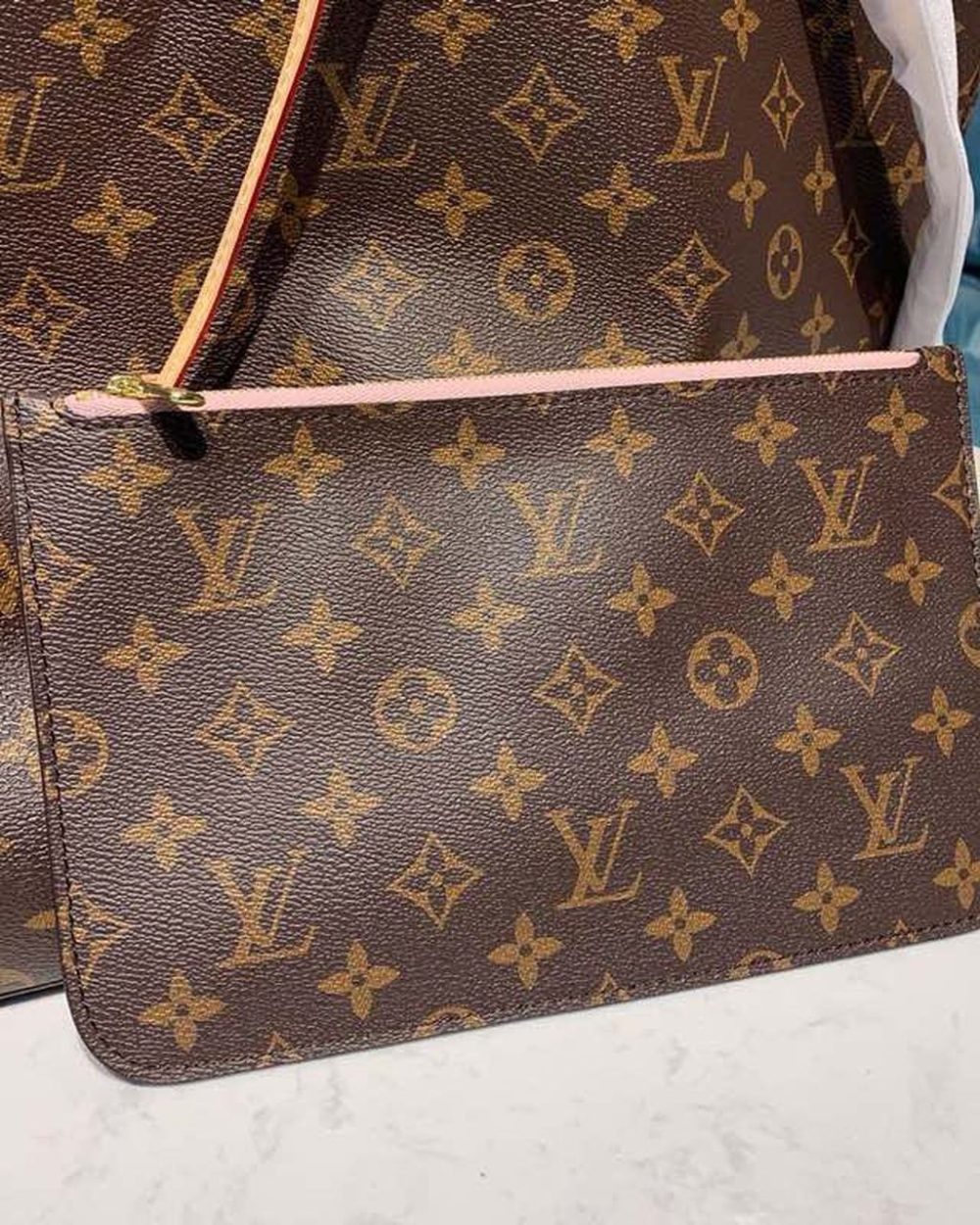 1:1 Replica Louis Vuitton LV Neverfull GM Monogram Canvas Luxury Bag For Women M40990 - 15.7in/39cm