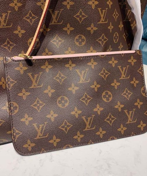 1:1 Replica Louis Vuitton LV Neverfull GM Monogram Canvas Luxury Bag For Women M40990 - 15.7in/39cm